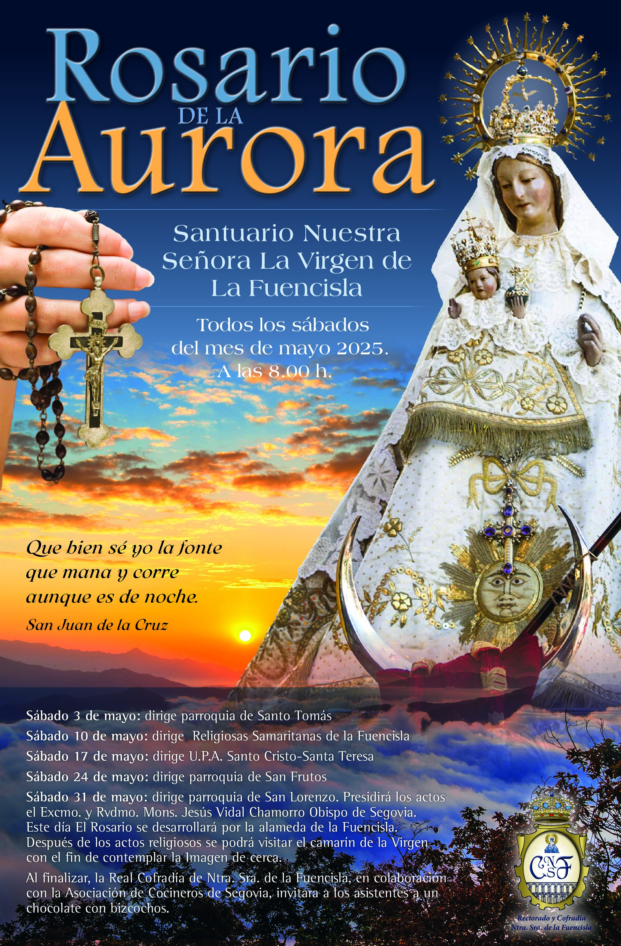 Rosario de la aurora 2025